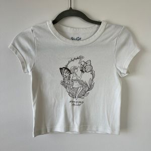 Pacsun (John Galt) Baby Tee, good condition , one size fits like a S/M